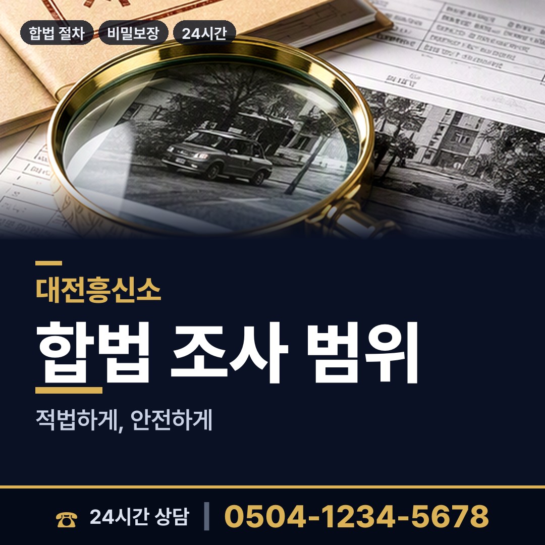 대전 온천1동 상간증거 상담 안내